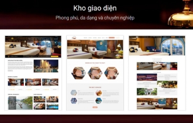 Thiết kế website Khách sạn, Resort, Condos, Villa, Apartment