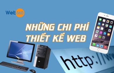 Chi phí khi bạn thiết kế xây dựng website