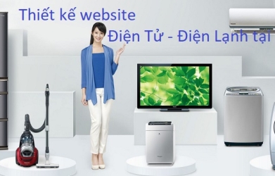 Thiết kế website điện tử điện lạnh