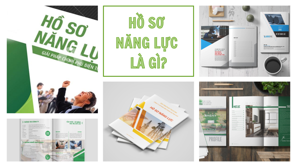 thiết kế hồ sơ năng lực cho công ty